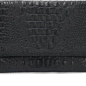 Evening Clutch Purses for Women Elegant Wristlet Wallets Crocodile Pattern PU Le